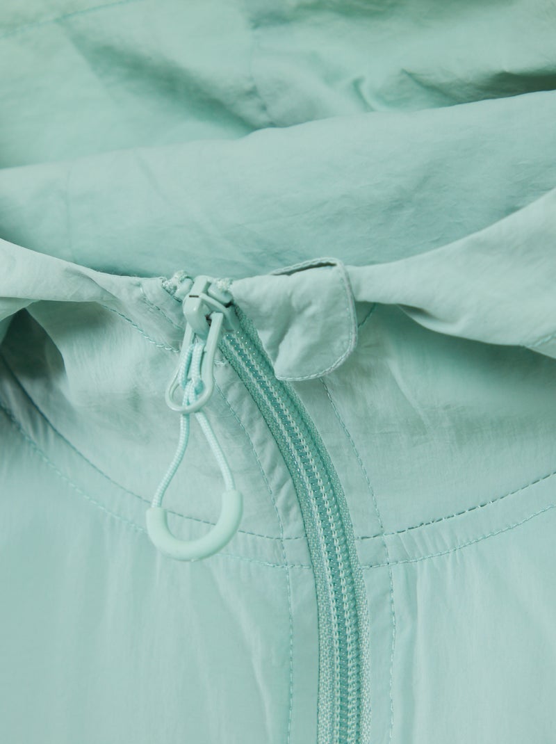 Cortavientos ligero - colección fácil de poner VERDE - Kiabi