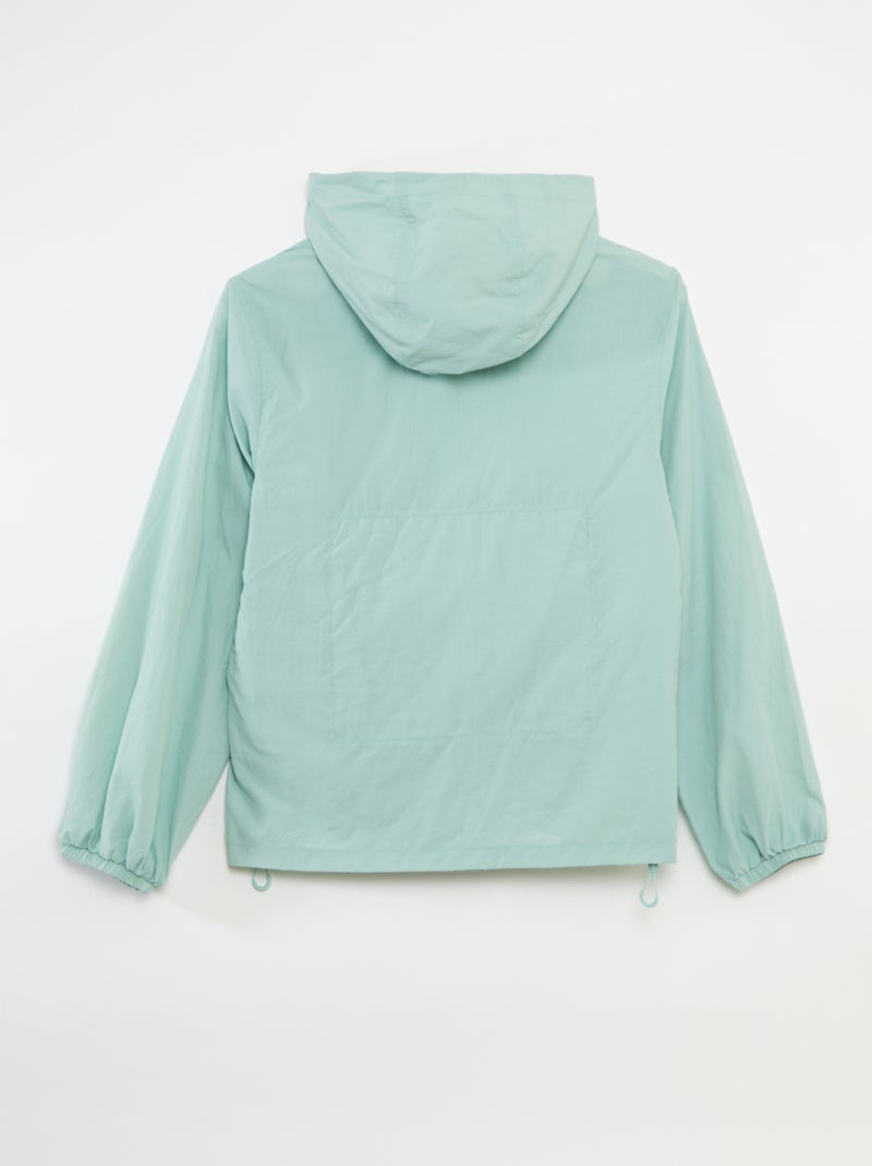 Cortavientos ligero - colección fácil de poner VERDE - Kiabi