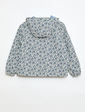 Cortavientos ligero con capucha - colección fácil de poner