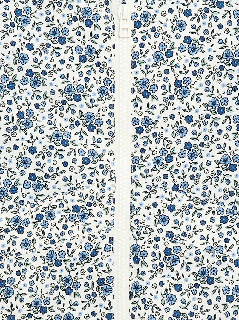 Cortavientos ligero con capucha - colección fácil de poner Blanco - Kiabi