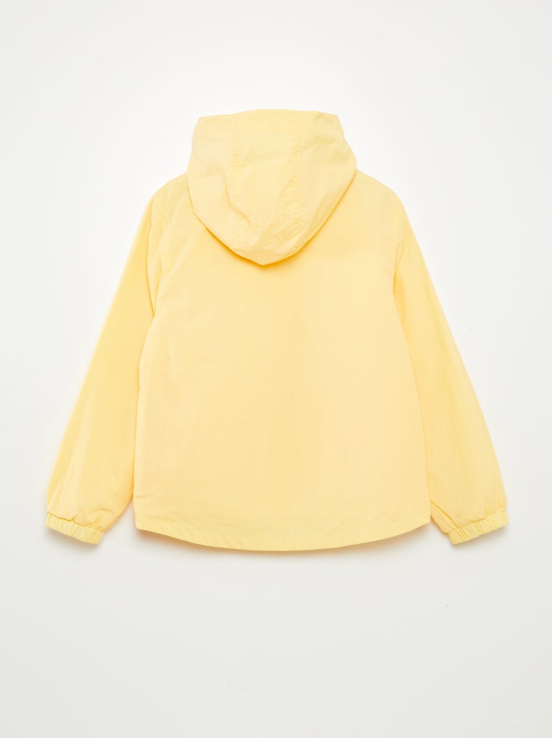 Cortavientos liso AMARILLO - Kiabi