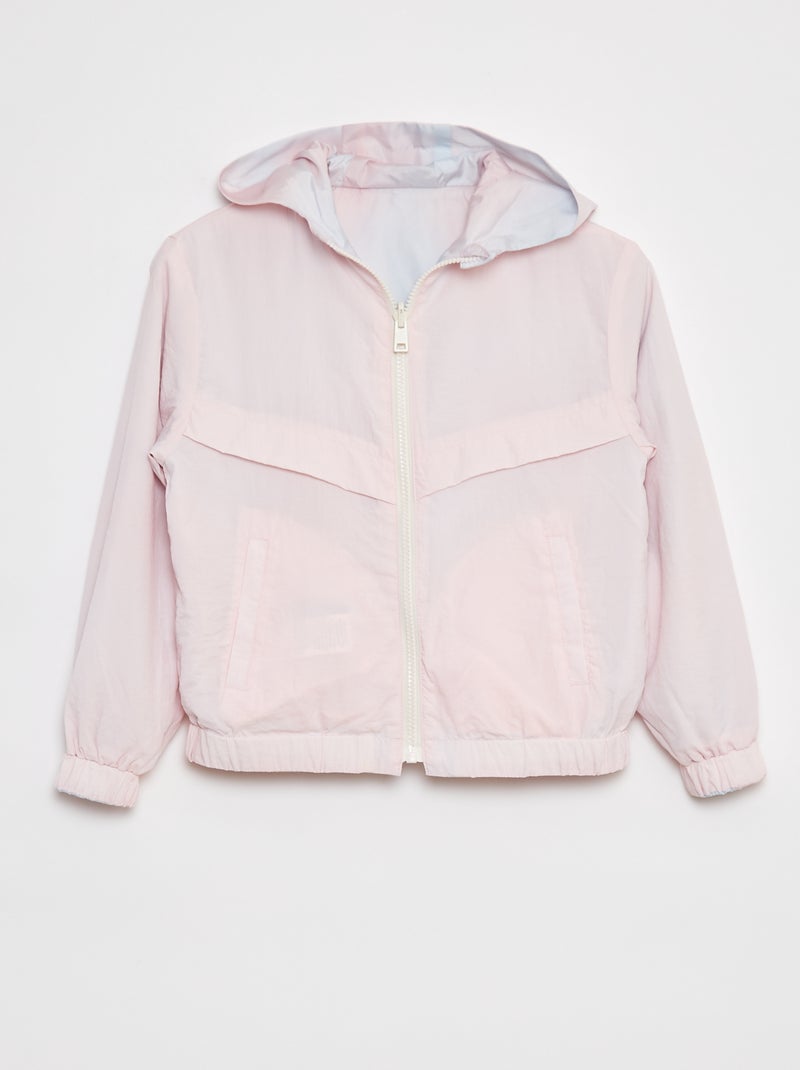 Cortavientos reversible y plegable ROSA - Kiabi