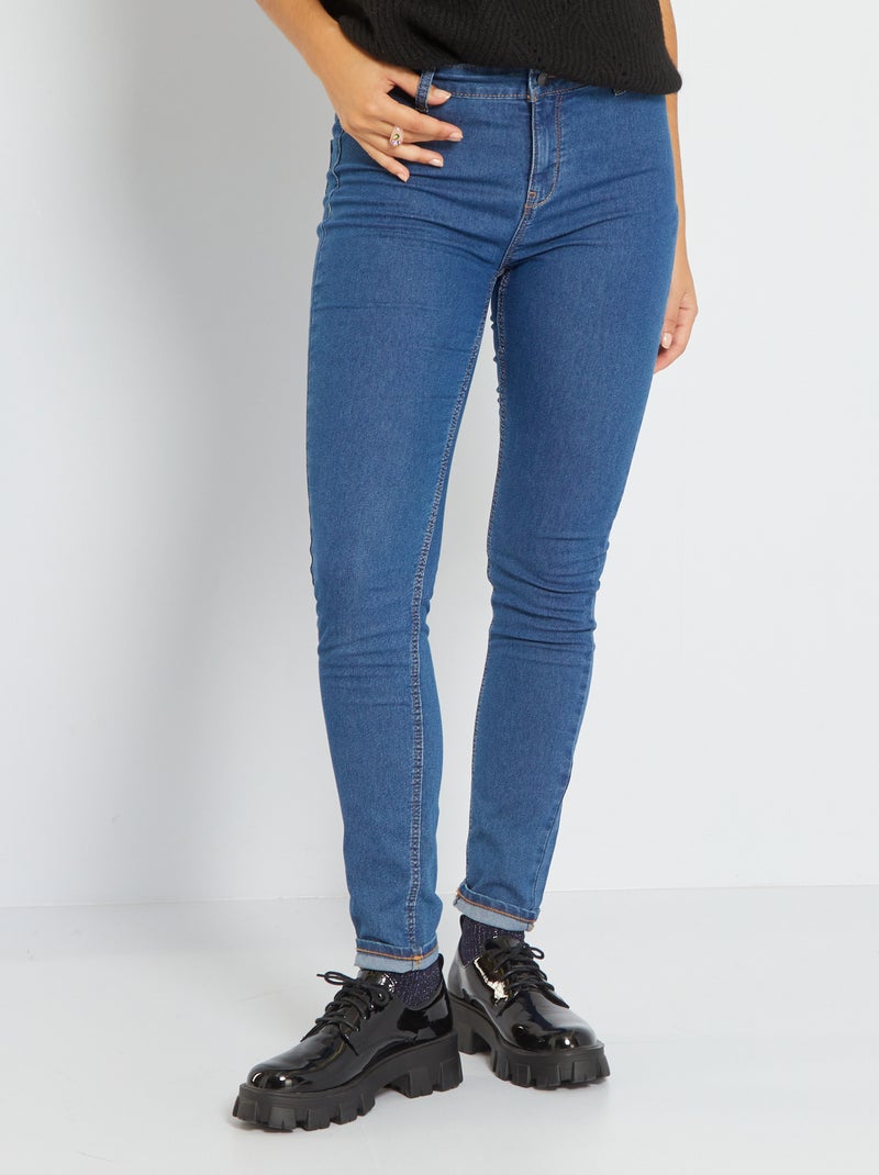 Corte muy entallado/vaqueros skinny fit AZUL - Kiabi