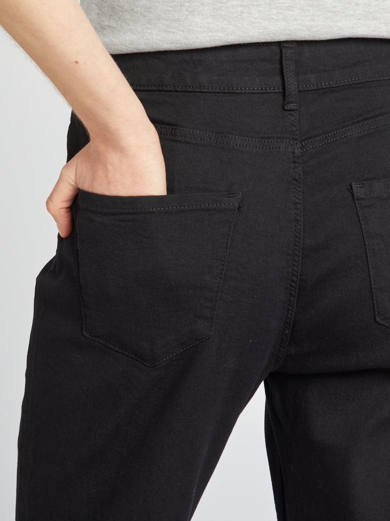 Corte muy entallado/vaqueros skinny fit negro - Kiabi