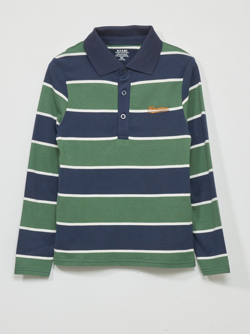 Corte recto/regular fit Verde/azul marino - Kiabi