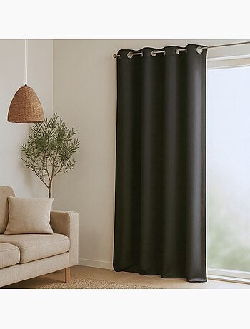 Cortina 100% blackout M1 ignífuga Negro