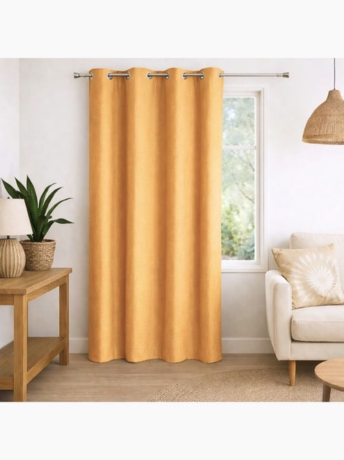 Cortina 100% opaca efecto moteado - Kiabi