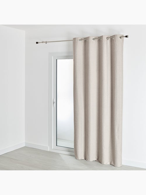 Cortina 100% opaca efecto moteado - Kiabi