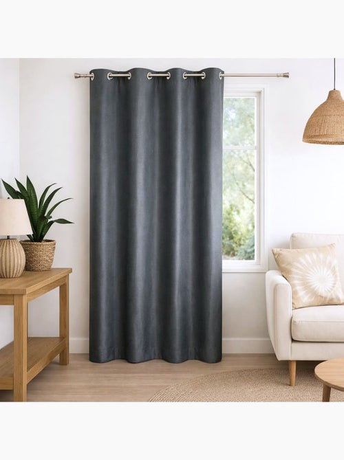 Cortina 100% opaca efecto moteado - Kiabi