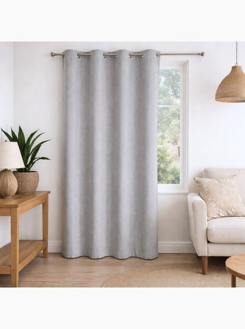 Cortina 100% opaca efecto moteado - Kiabi