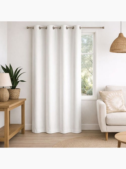 Cortina 100% opaca efecto moteado - Kiabi