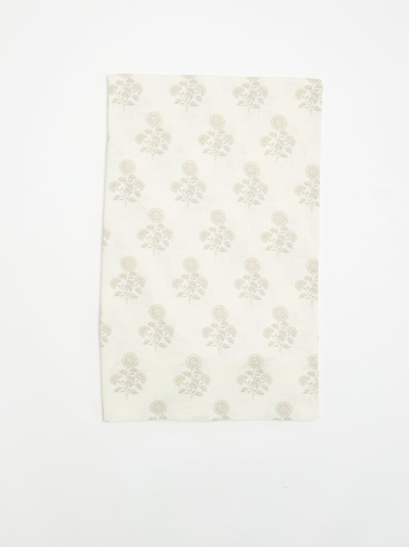 Cortina a rayas - Kiabi home Beige - Kiabi
