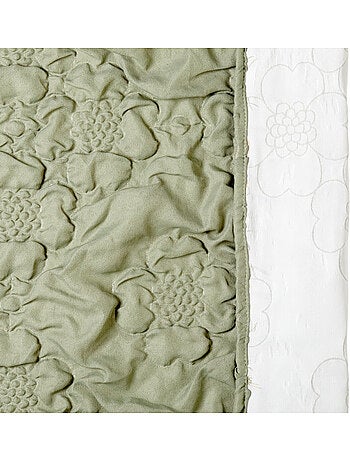 Cortina acolchada iris 135x260cm verde