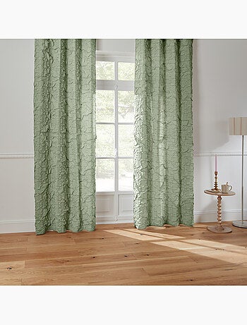 Cortina acolchada iris 135x260cm verde