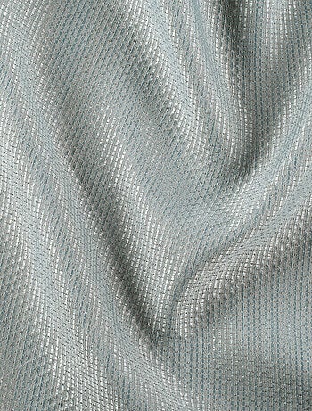 Cortina acústica de algodón y cáñamo – efecto trenzado natural