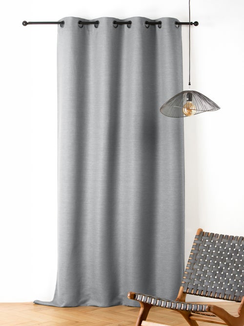 Cortina acústica de algodón y cáñamo – efecto trenzado natural - Kiabi