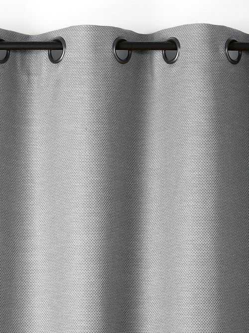 Cortina acústica de algodón y cáñamo – efecto trenzado natural - Kiabi