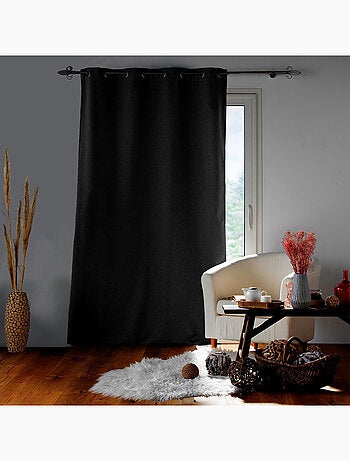 Cortina aislante con forro polar