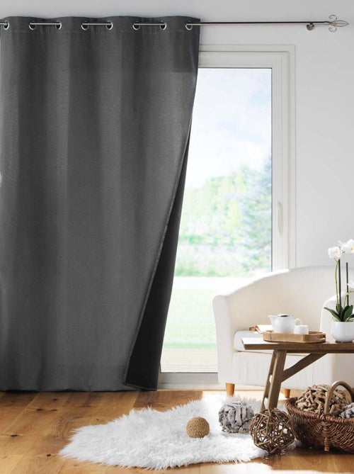 Cortina aislante con forro polar - Kiabi