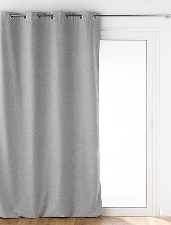 Cortina aislante con forro polar