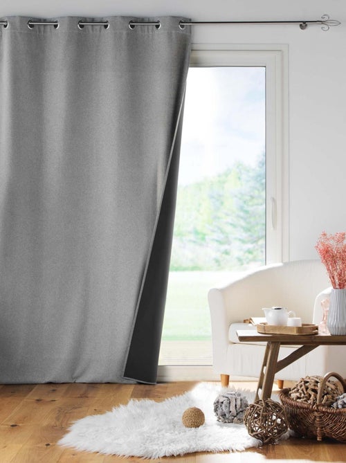 Cortina aislante con forro polar - Kiabi