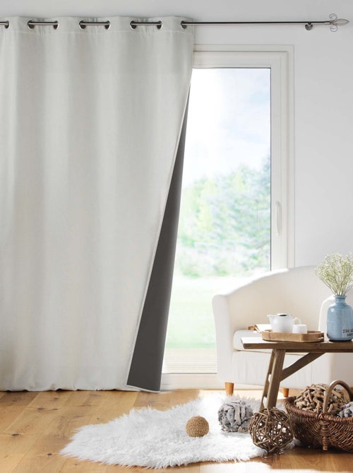 Cortina aislante con forro polar - Kiabi