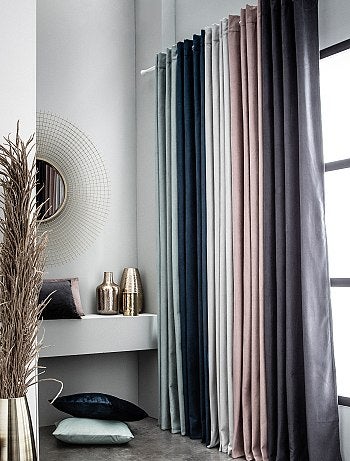 Cortina aislante de terciopelo - Kiabi
