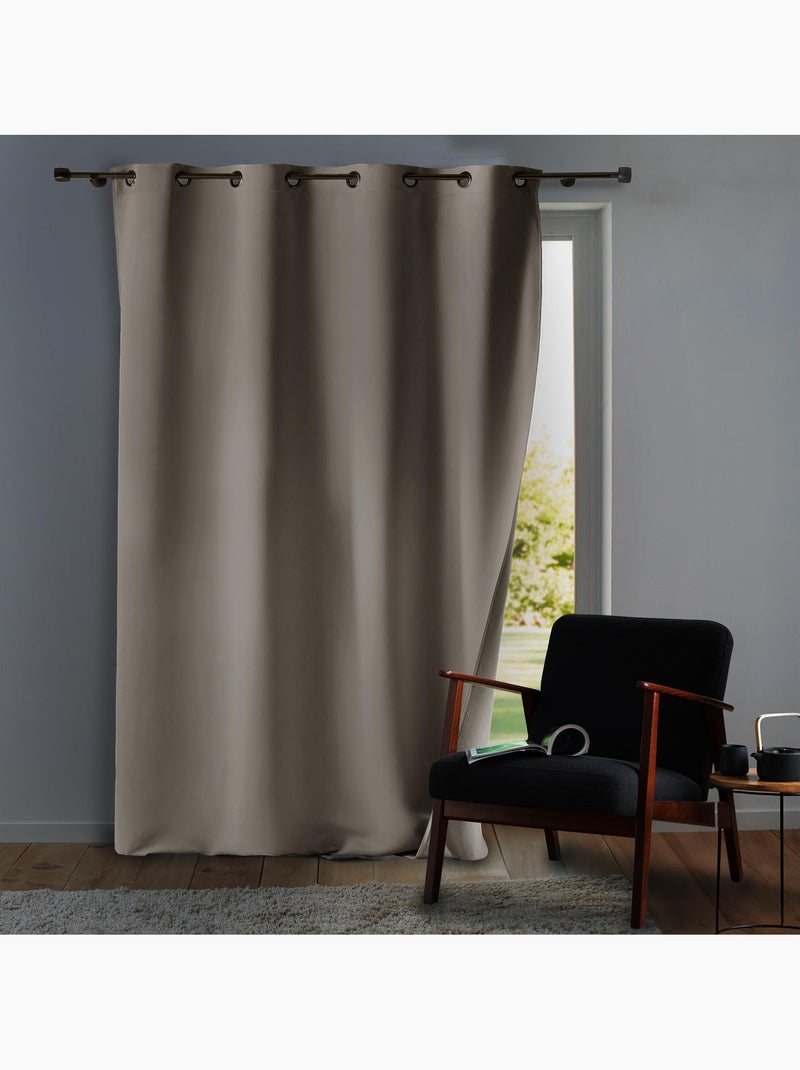 Cortina Aislante Térmica Uni Beige claro - Kiabi