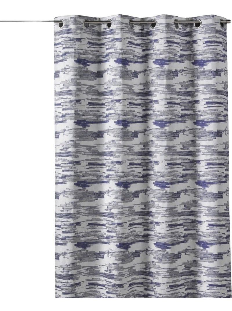 Cortina aislante térmica y acústica con estampado de camuflaje Azul - Kiabi