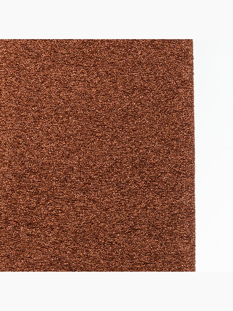 Cortina aislante y opaca con efecto bouclé Terracota - Kiabi