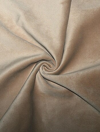 Cortina aislante y opaca de terciopelo con forro polar