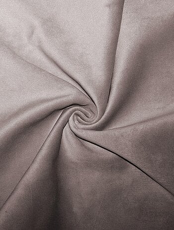 Cortina aislante y opaca de terciopelo con forro polar