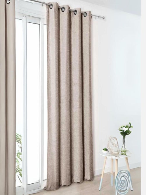 Cortina aspecto terciopelo - Kiabi