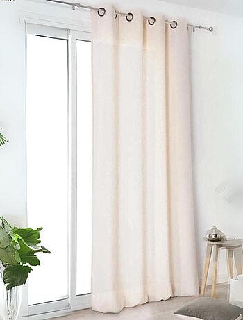 Cortina “auténtica” 100% lino