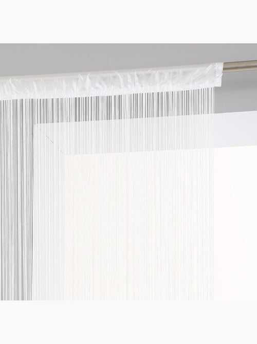 Cortina blanca lanka 90x200cm - Kiabi