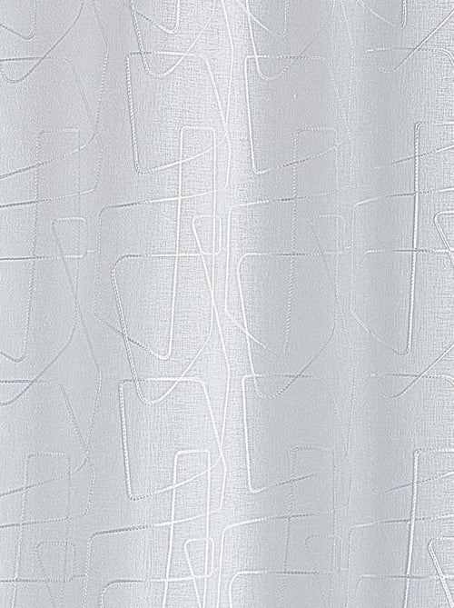 Cortina bordada con estilo gráfico - Kiabi