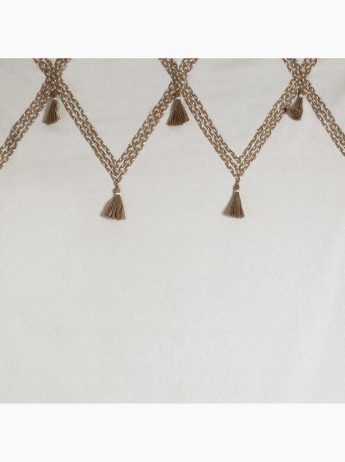 Cortina carmen beige 140x260cm - Kiabi