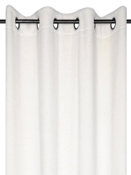 Cortina cocooning de imitación de piel - Kiabi