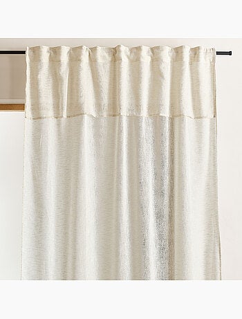 Cortina colgante 3 en 1 con cenefa