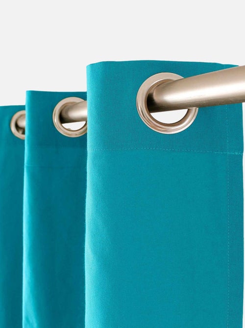 Cortina colorida de algodón puro 8 ollaos - Kiabi