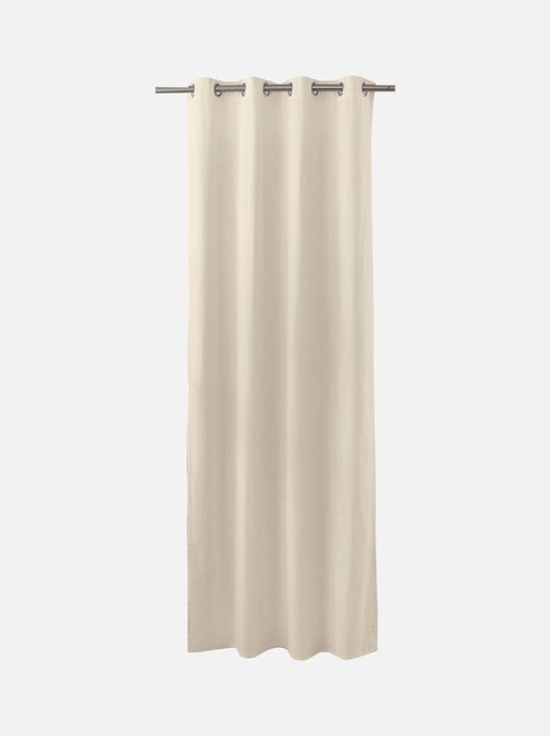 Cortina colorida de algodón puro 8 ollaos - Kiabi