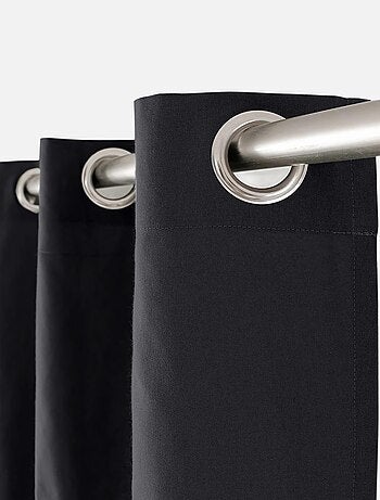 Cortina colorida de algodón puro 8 ollaos