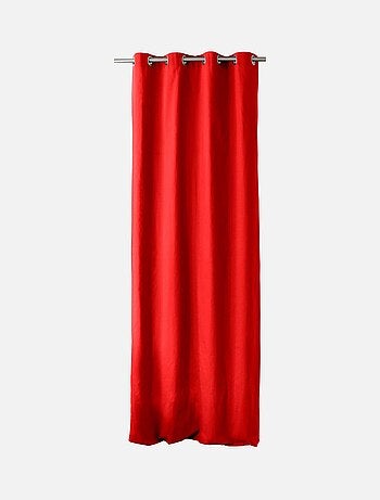 Cortina colorida de algodón puro 8 ollaos