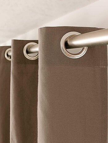 Cortina colorida de algodón puro 8 ollaos