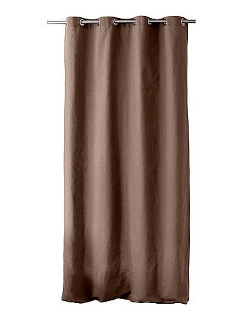 Cortina colorida de algodón puro 8 ollaos