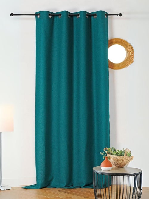 Cortina con aspecto texturizado en bucle - Kiabi