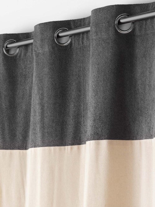 Cortina con bucles en la parte superior - Kiabi