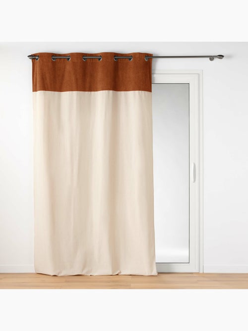 Cortina con bucles en la parte superior - Kiabi