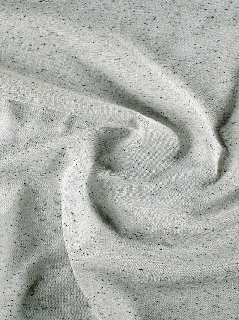 Cortina con efecto moteado Azul - Kiabi
