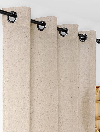 Cortina con efecto moteado